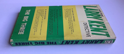 1950s-60s LARRY KENT THE BIG THREE LK5 Australian pulp fiction book